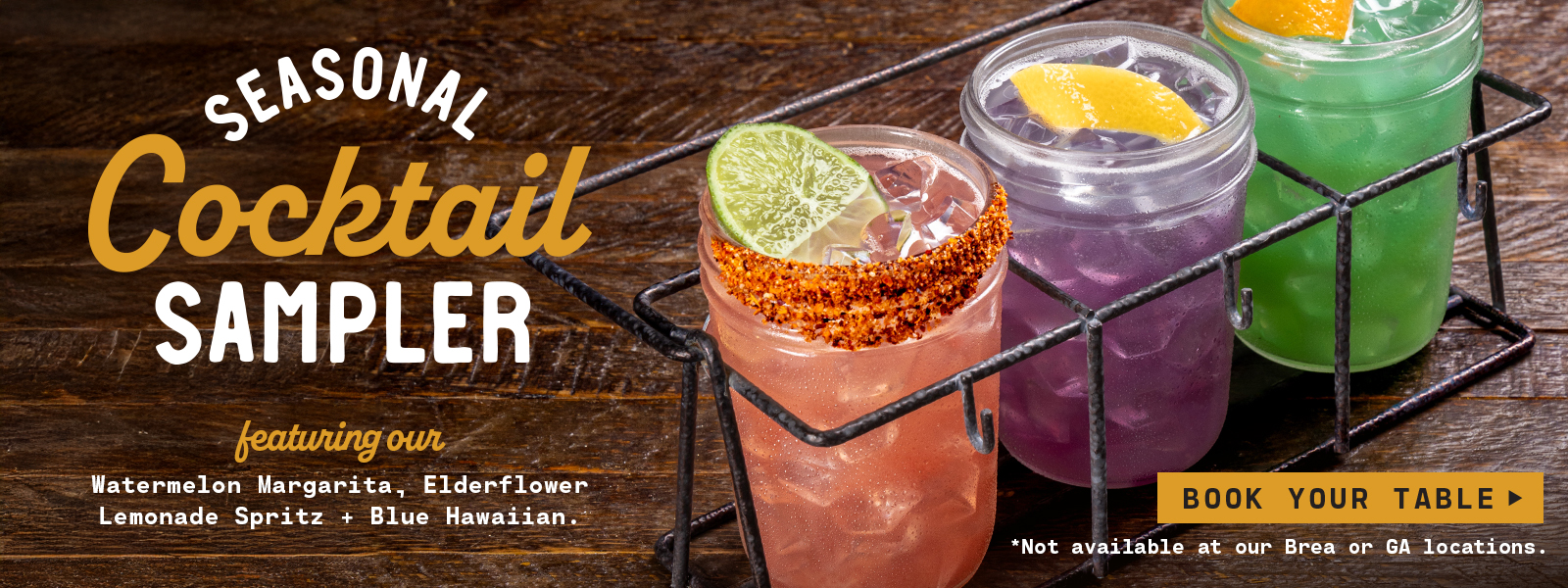 Cocktail Sampler