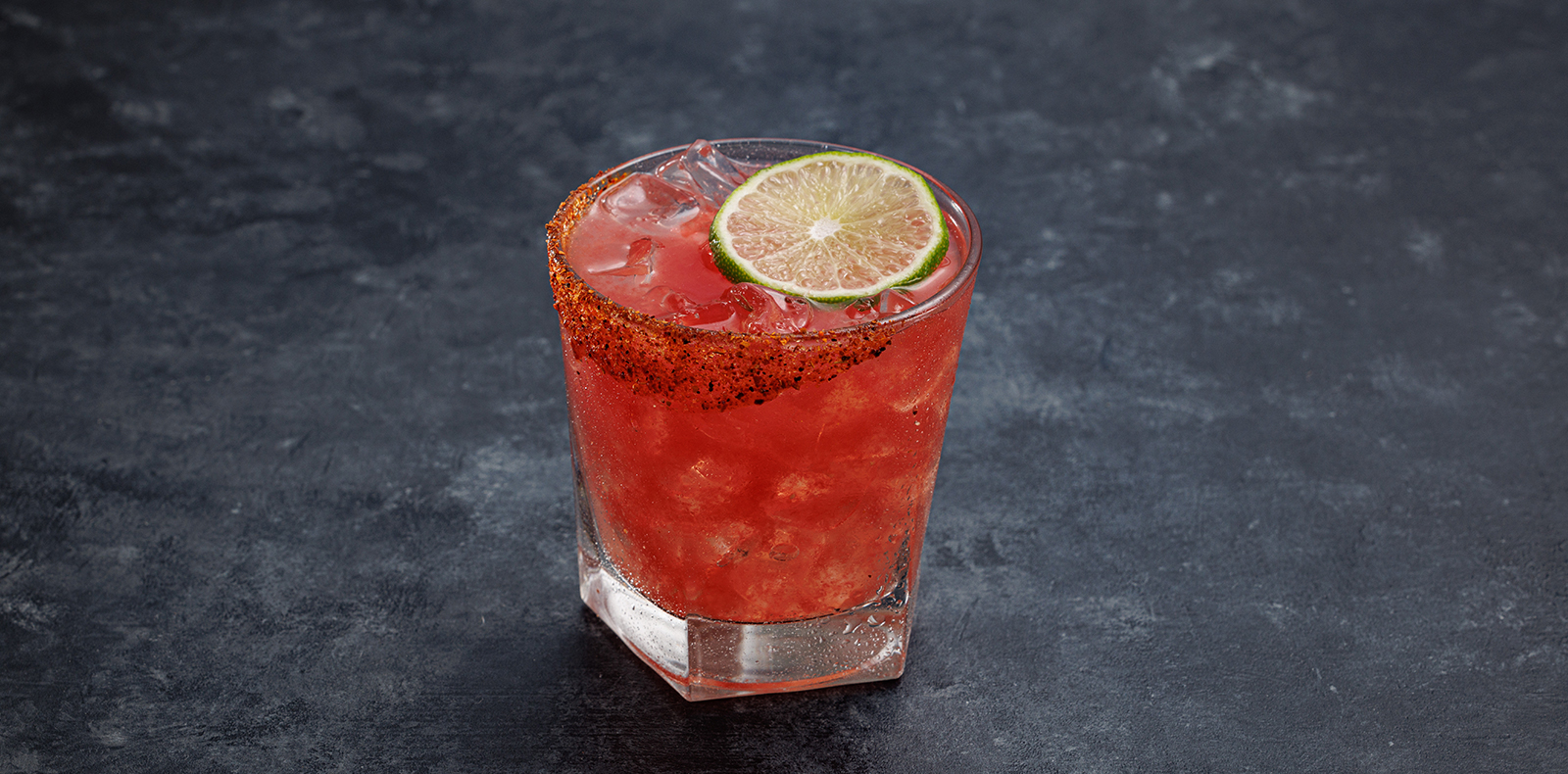 Lunazul Tequila, fresh watermelon, triple sec, our agave sweet + sour, and a Tajín Chamoy rim. Also available on the happy hour and late-night happy hour menus