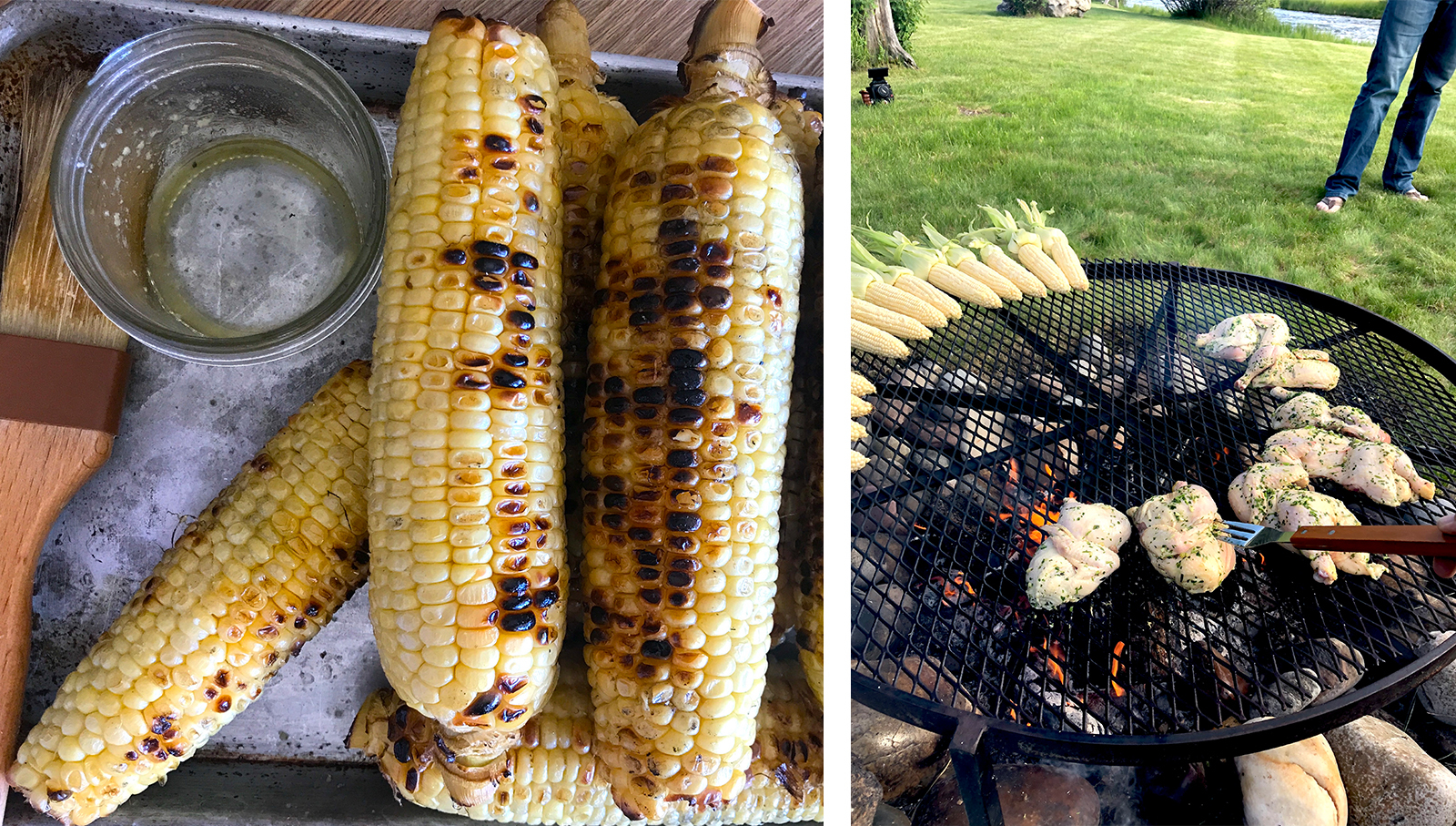 Corn on the grill 